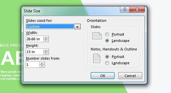 Cách làm CV xin việc bằng Powerpoint bước 2