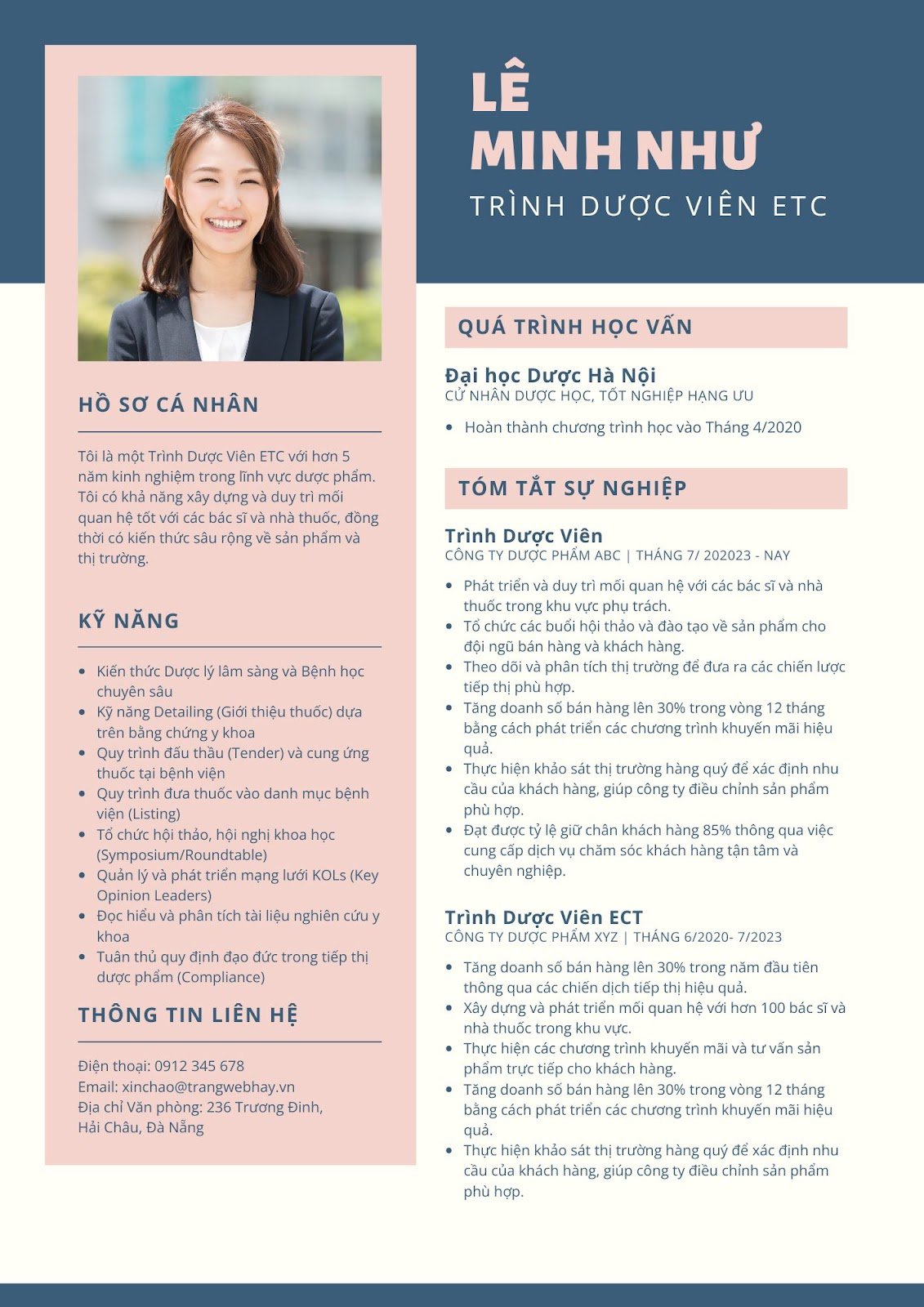 Cách viết CV xin việc ngành dược - image 6