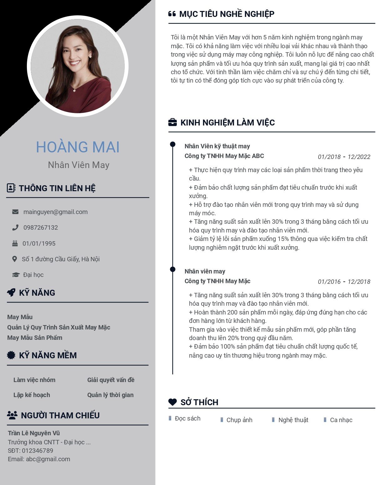 CV ngành công nghệ may - image 7
