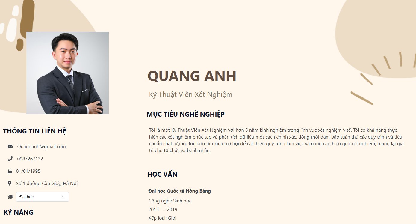 CV ngành công nghệ sinh học - image 2