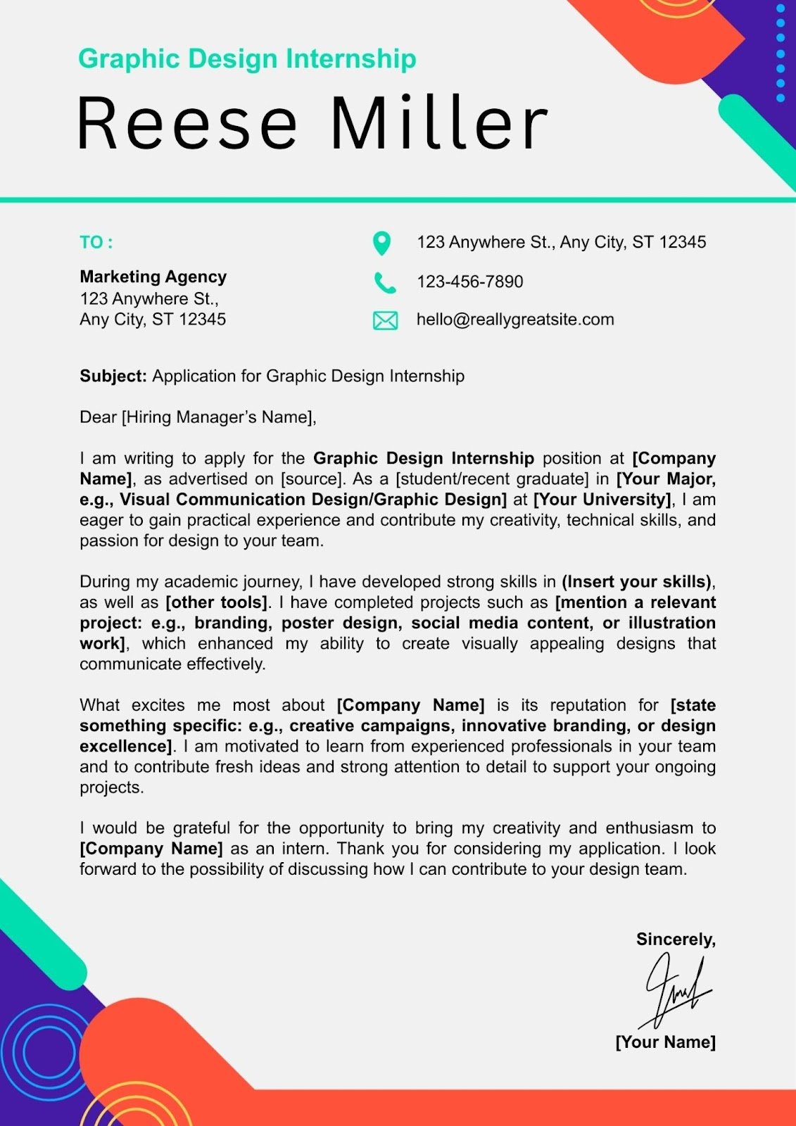 Phân biệt CV và Cover Letter - image 4