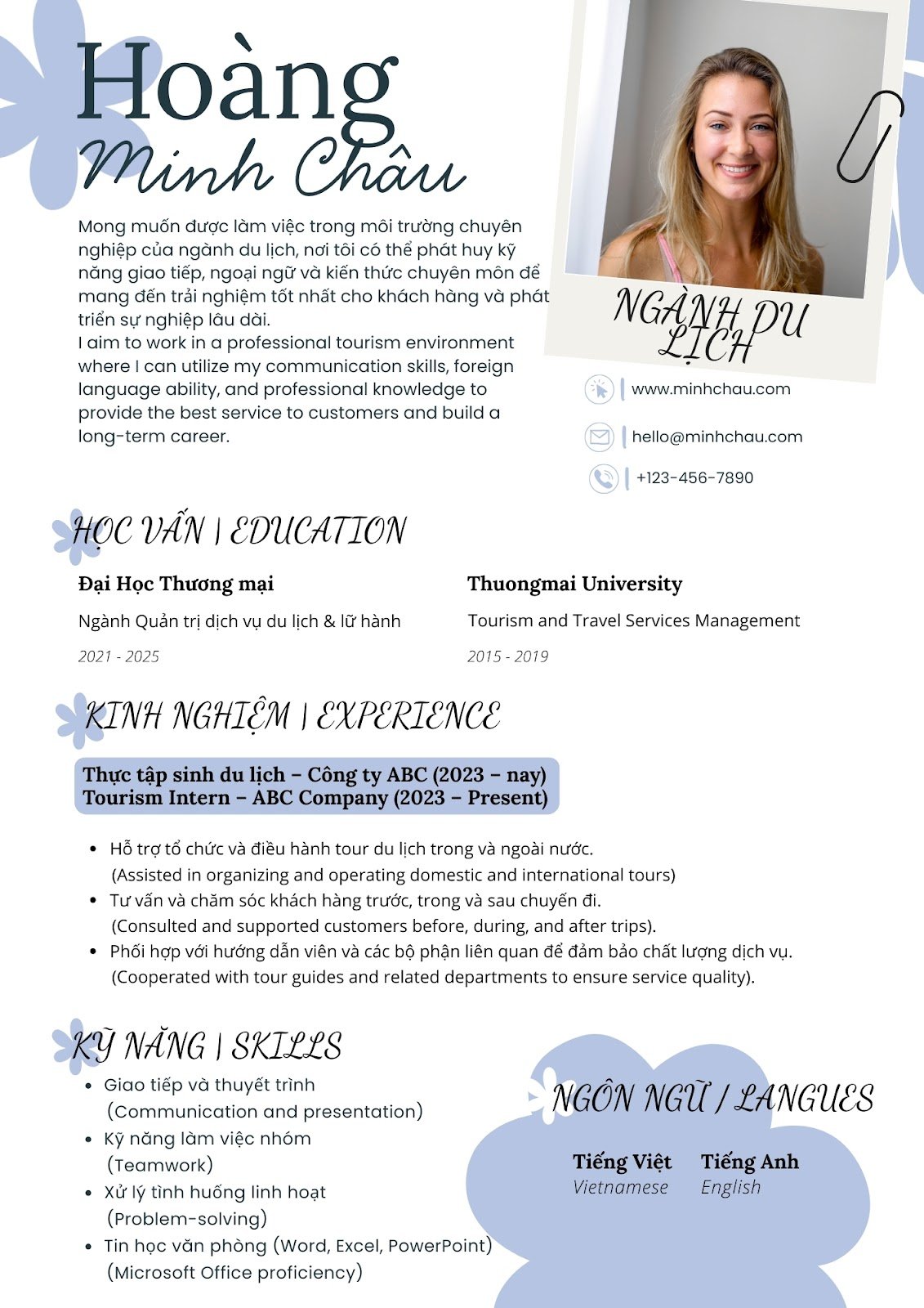 CV ngành du lịch - image 16