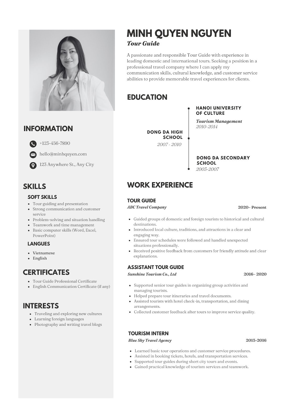 CV ngành du lịch - image 18