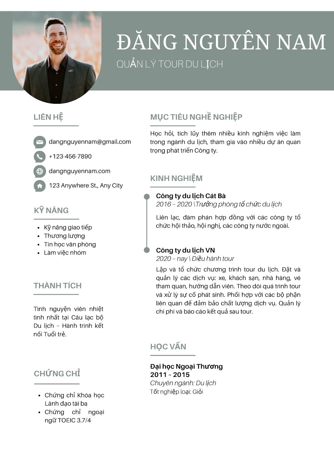 CV ngành du lịch - image 6