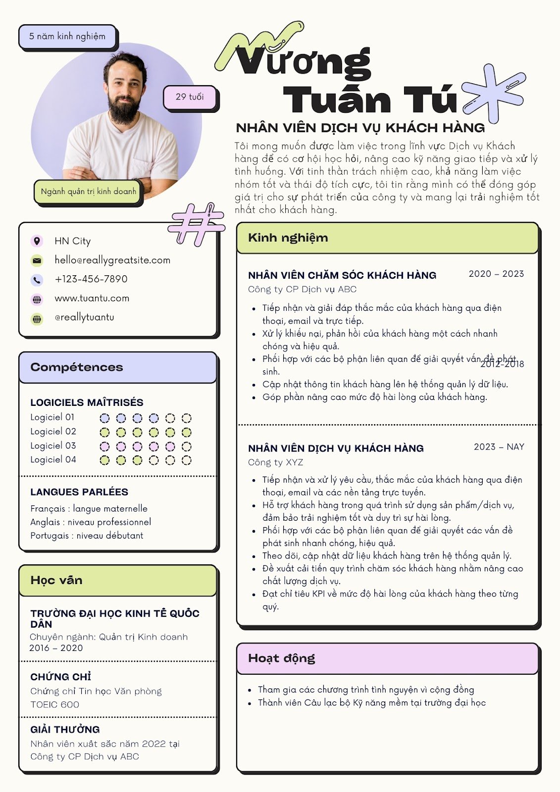 CV ngành du lịch - image 7