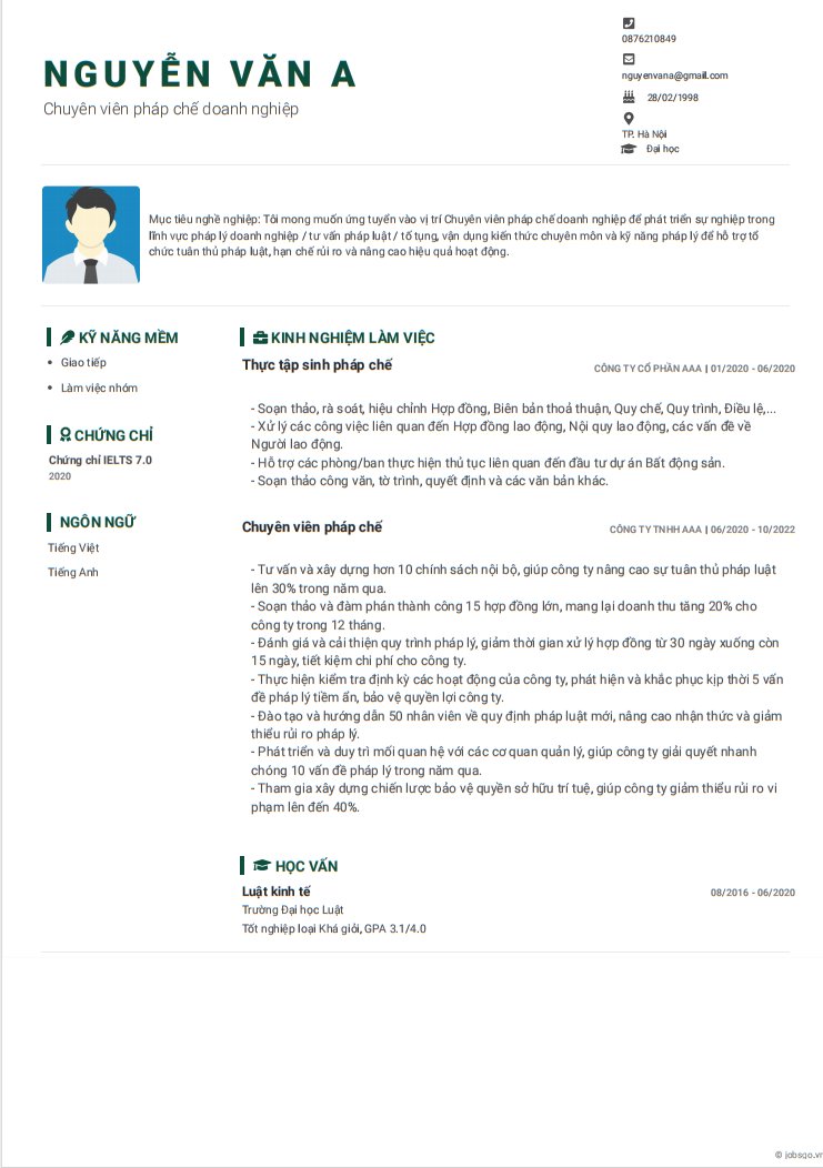 CV ngành luật - image 7
