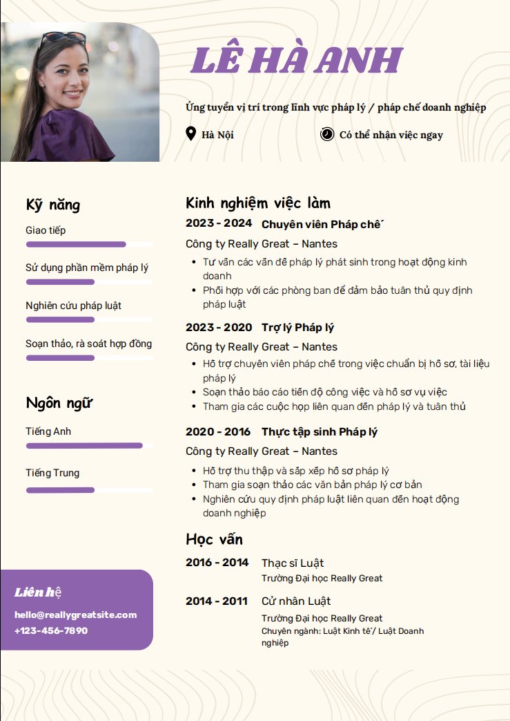 CV ngành luật - image 9