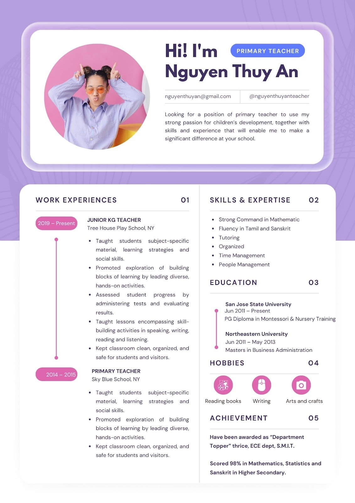 cv xin việc giáo viên - image 10