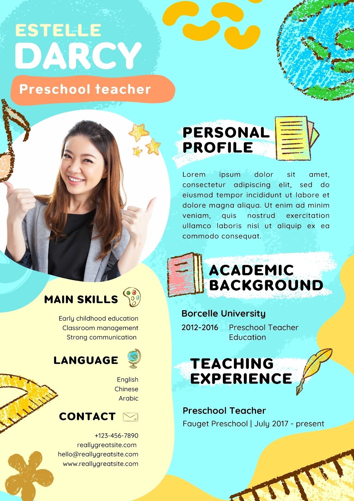 cv xin việc giáo viên - image 12