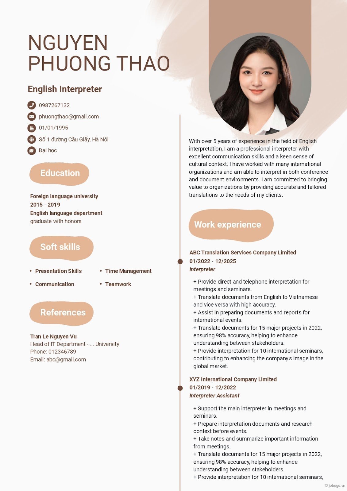 CV xin việc phiên dịch - image 10