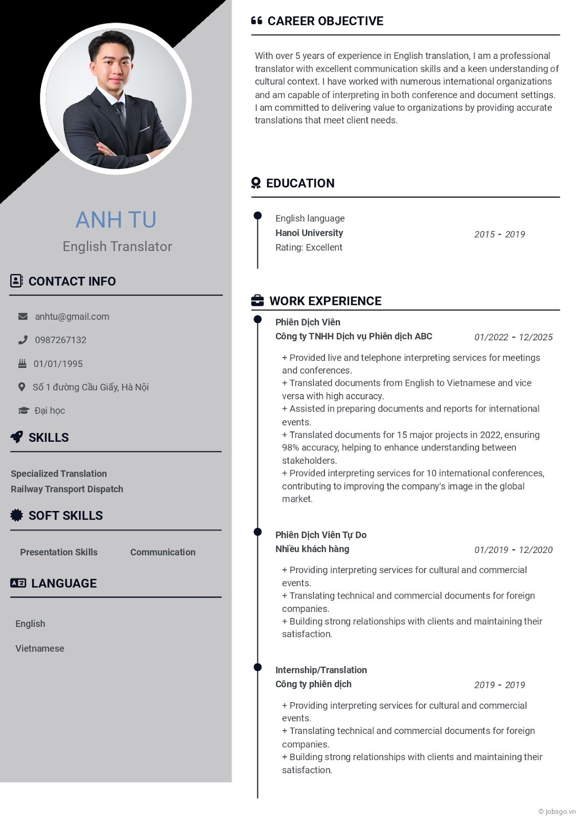 CV xin việc phiên dịch - image 12
