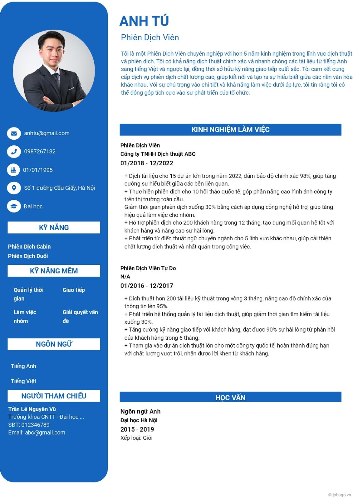 CV xin việc phiên dịch - image 7