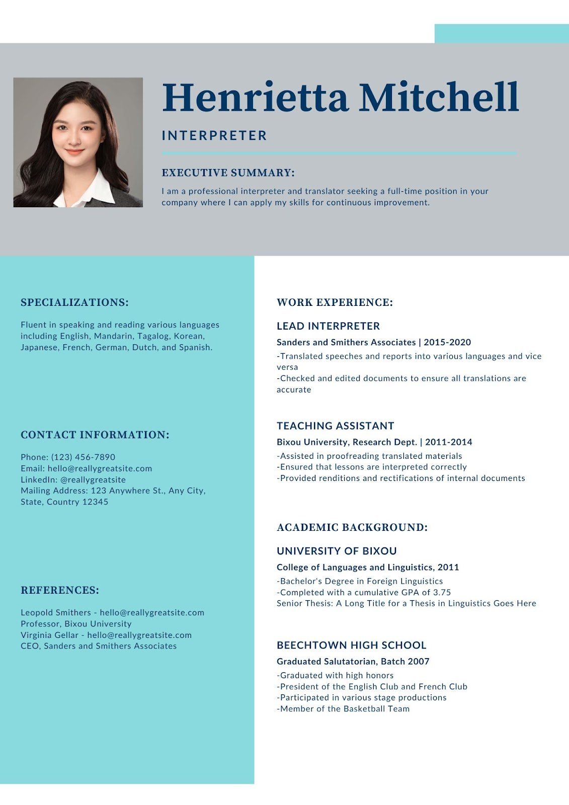 CV xin việc phiên dịch - image 9