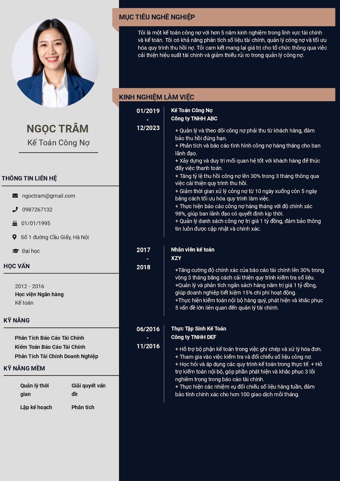 Mẫu CV kế toán - image 8