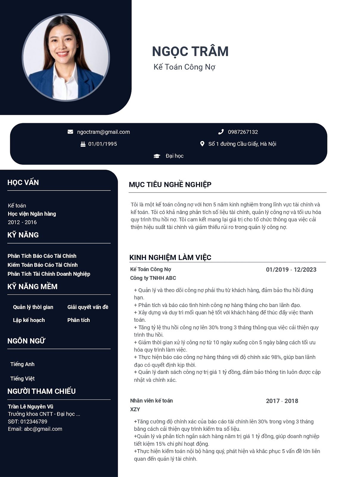 Mẫu CV kế toán - image 9