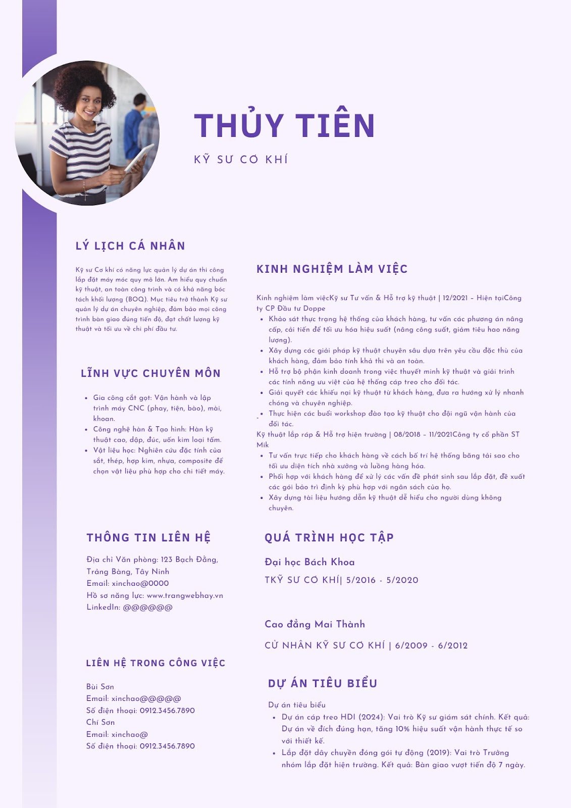 CV kỹ sư cơ khí - image 13