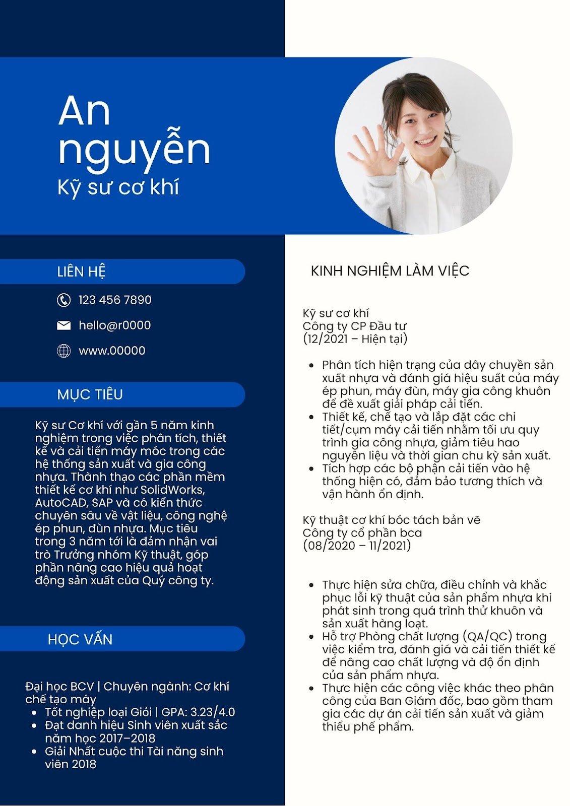 CV kỹ sư cơ khí - image 5