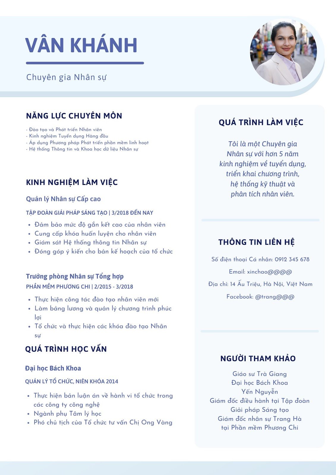 CV ngành nhân sự - image 1