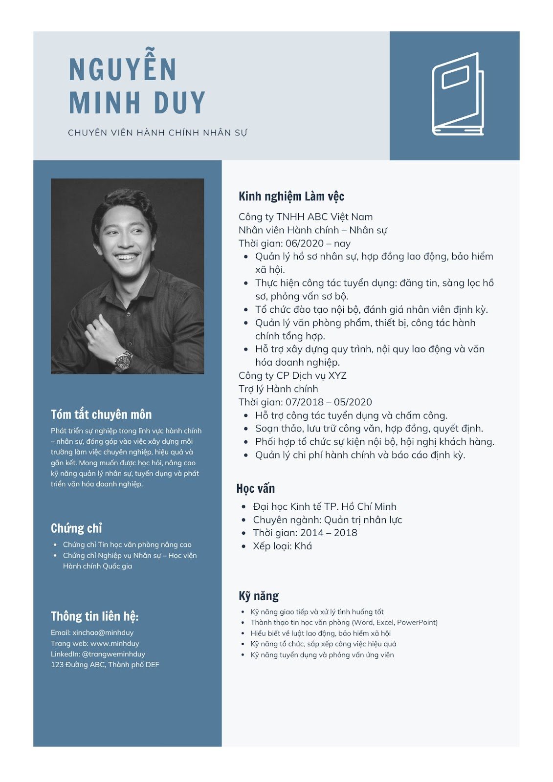 CV ngành nhân sự - image 13