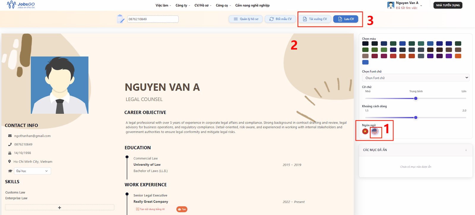 CV tiếng Anh - image 19