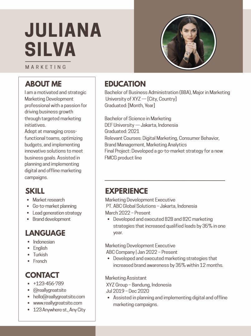 CV tiếng Anh - image 3