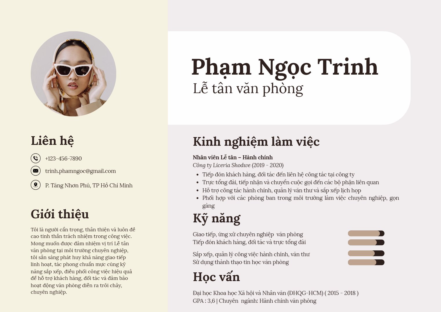 Hướng dẫn cách viết CV xin việc lễ tân giúp ghi điểm với nhà tuyển dụng