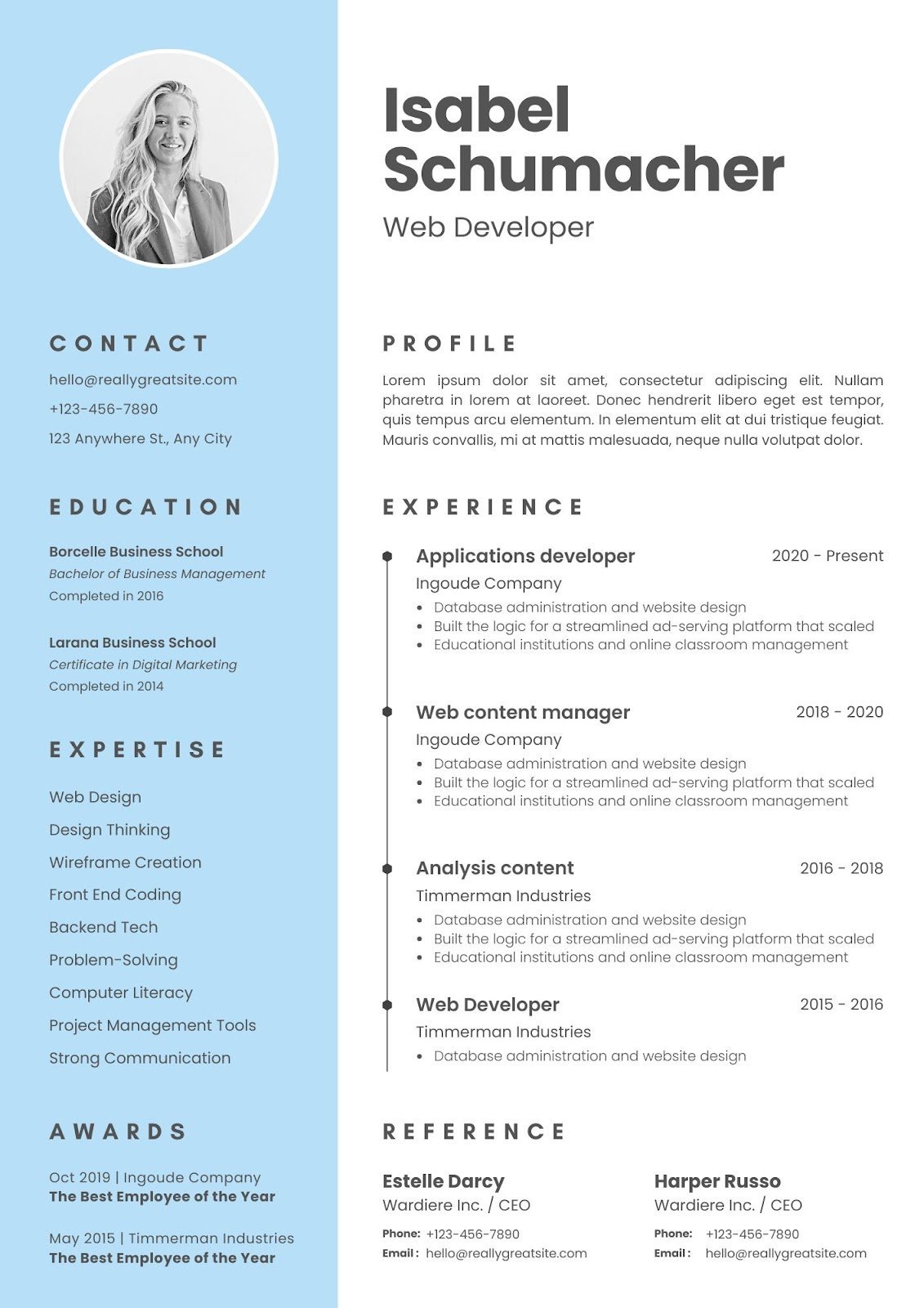 Mẫu CV IT - image 3