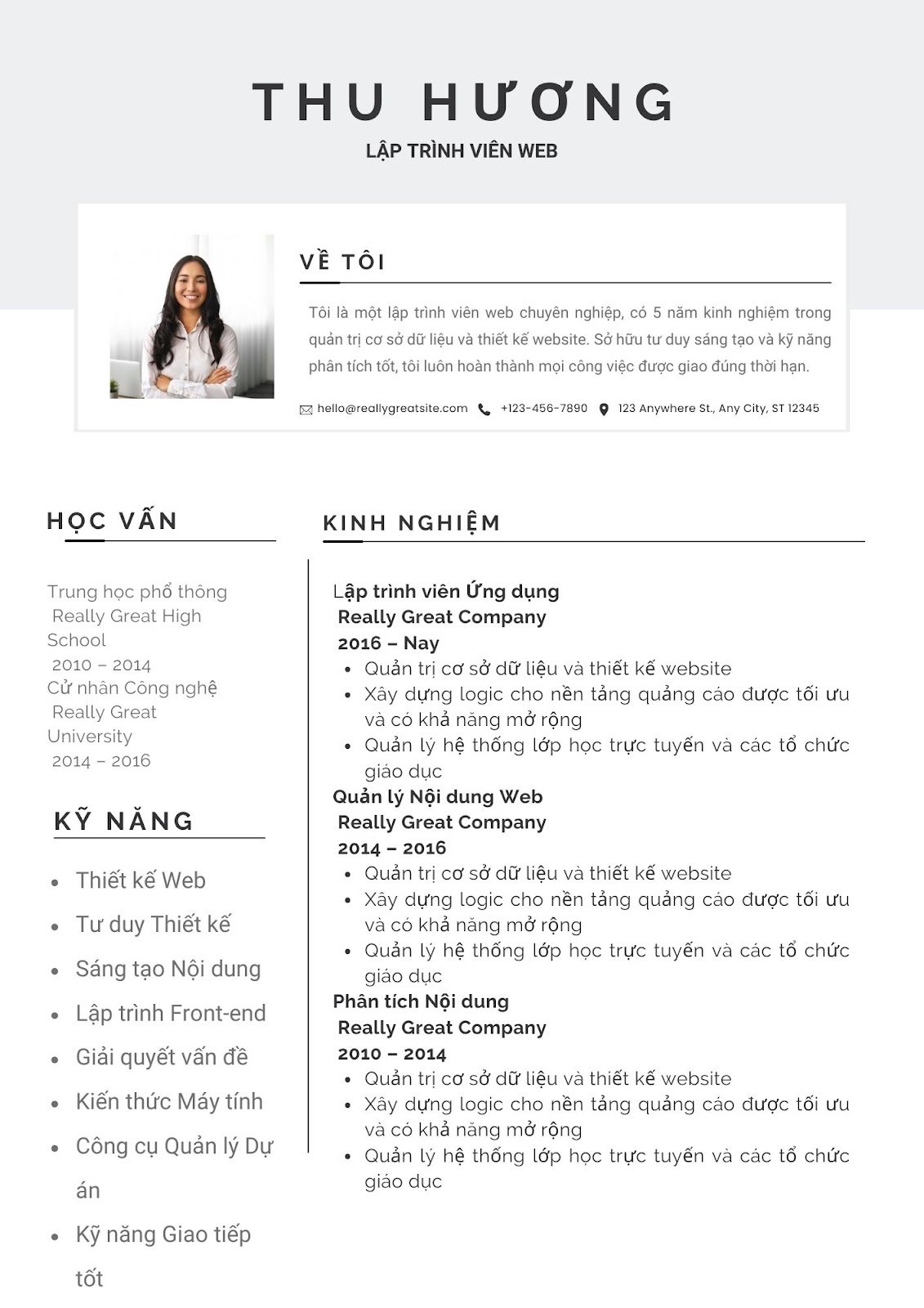 Mẫu CV IT - image 6