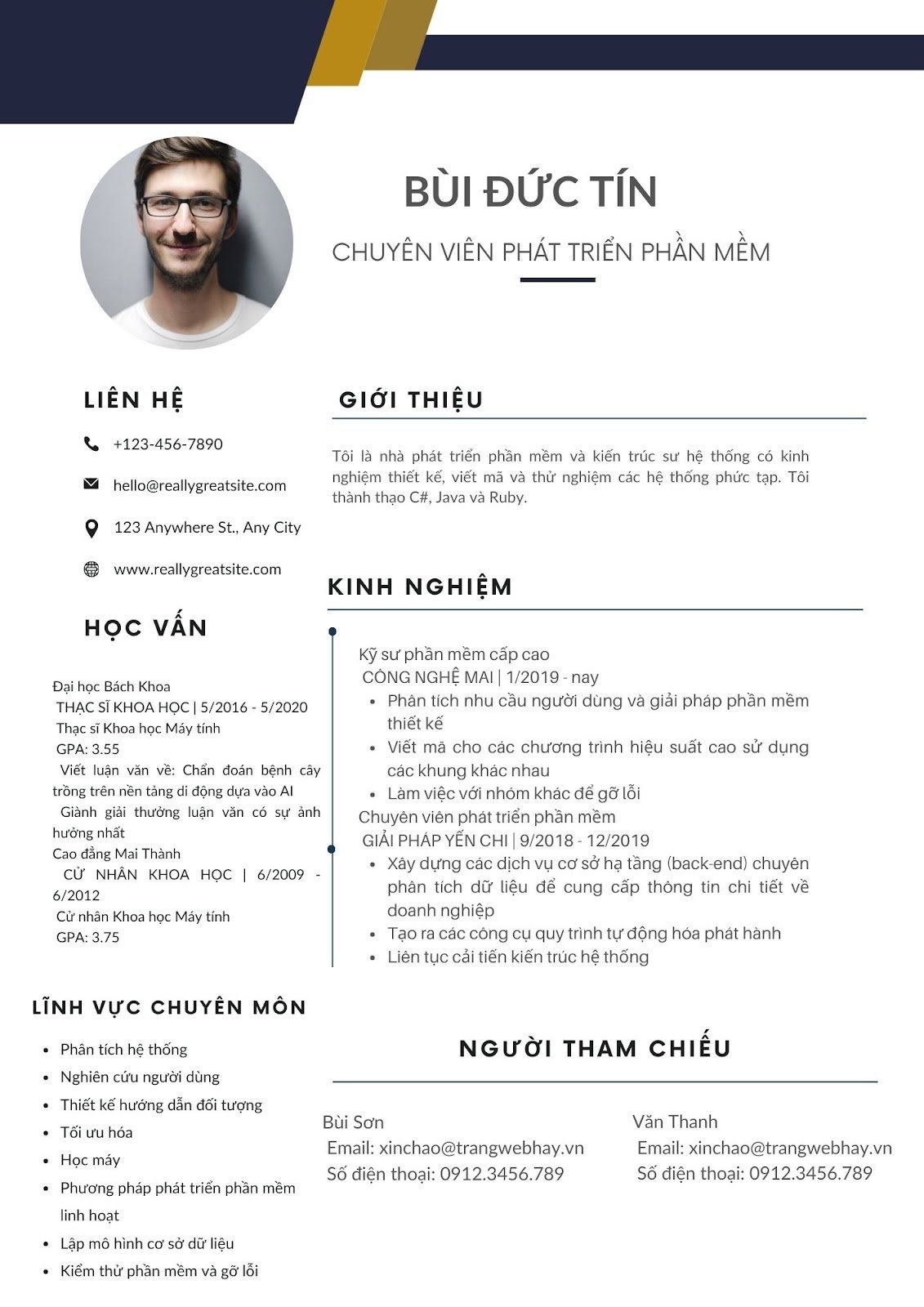 Mẫu CV IT - image 8