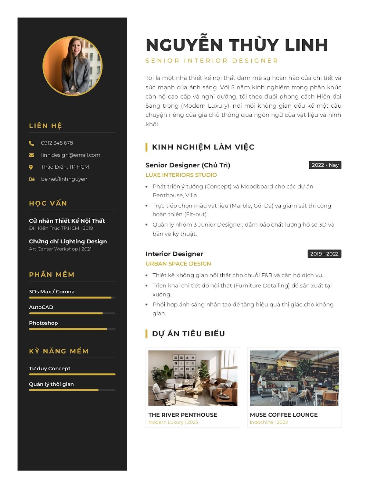 Mẫu CV kiến trúc sư - image 6