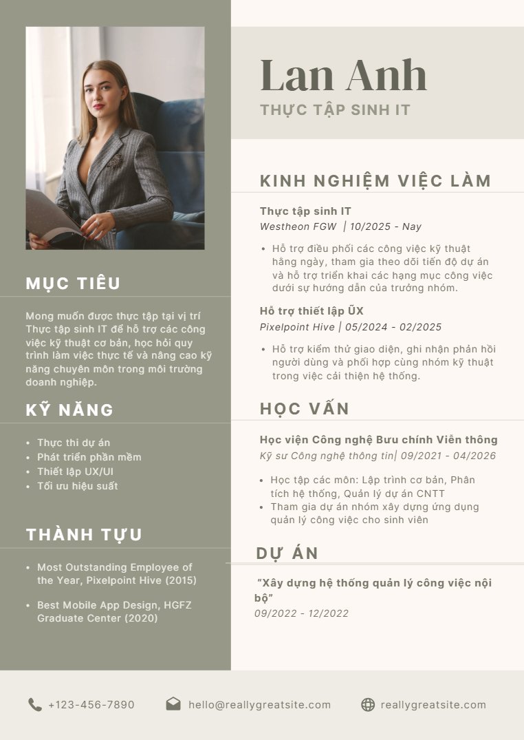 Mẫu CV xin việc đơn giản - image 16