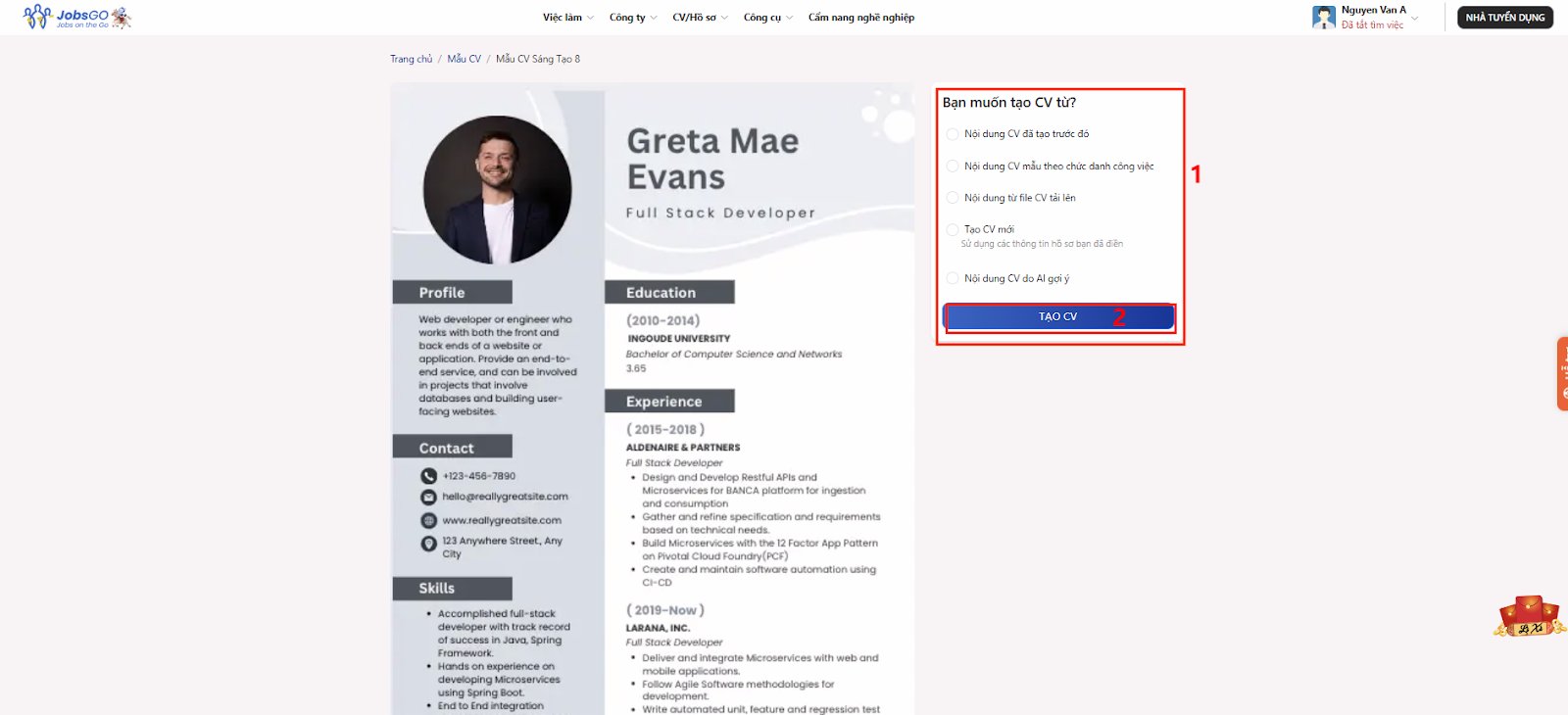 Mẫu CV xin việc đơn giản - image 23