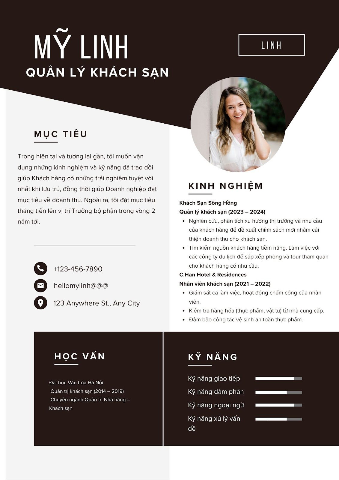 mẫu cv xin việc khách sạn - image 9