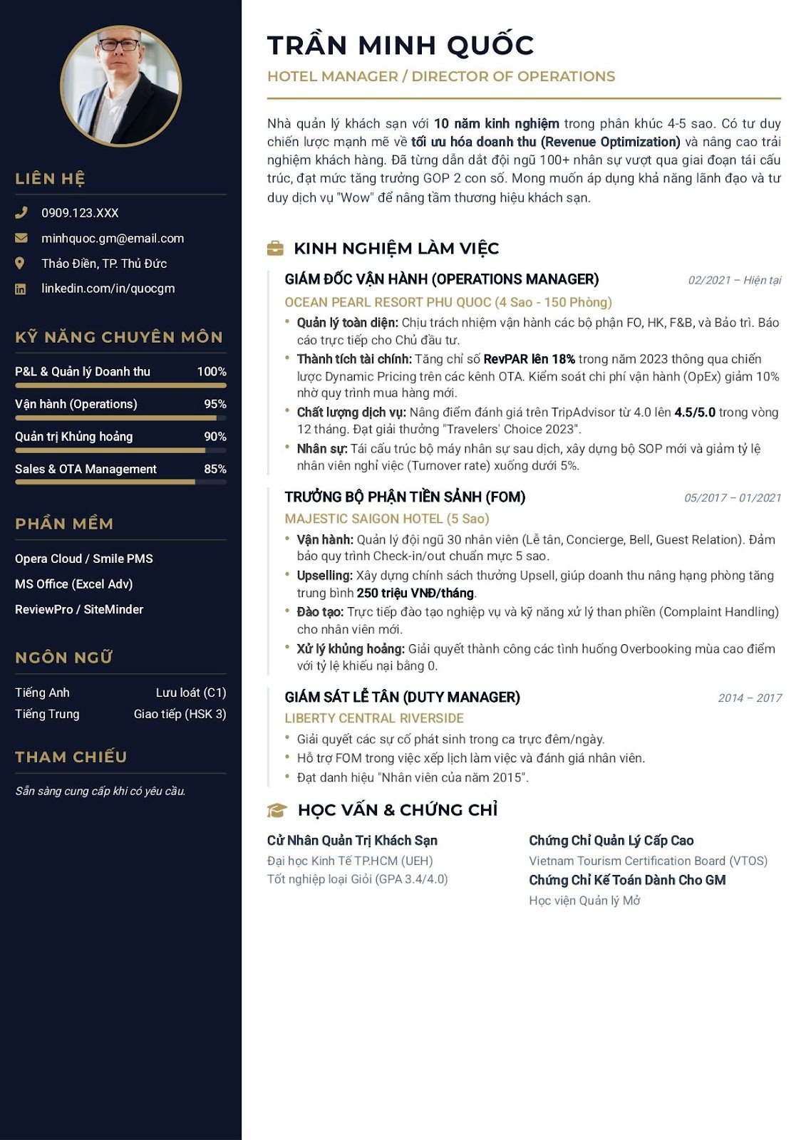 Viết CV xin việc khách sạn - image 6