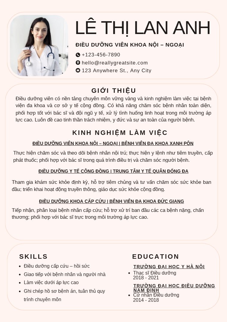 CV xin việc điều dưỡng - image 4