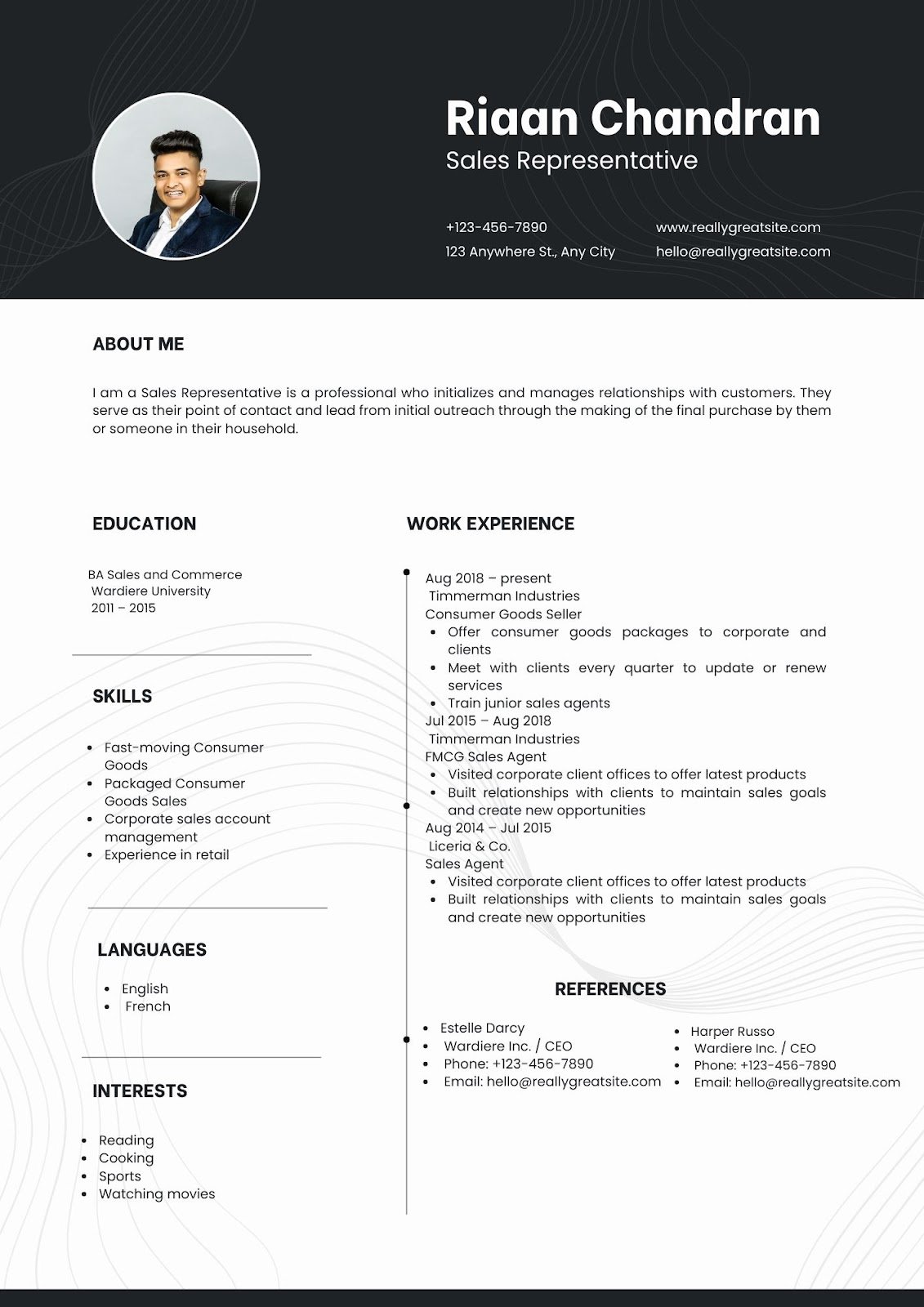 Mẫu CV nhân viên kinh doanh - image 21