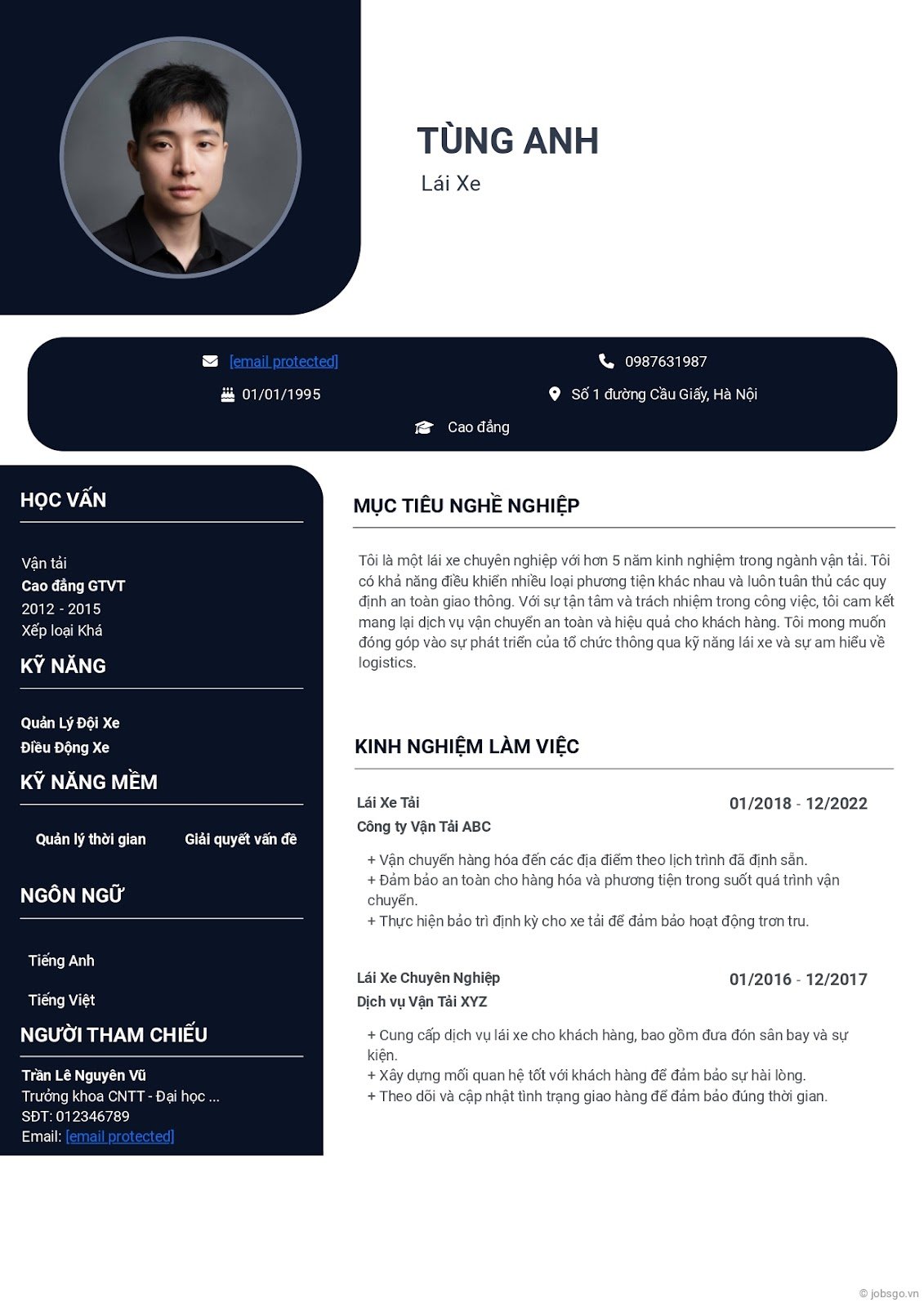 mẫu cv xin việc lái xe - image 3