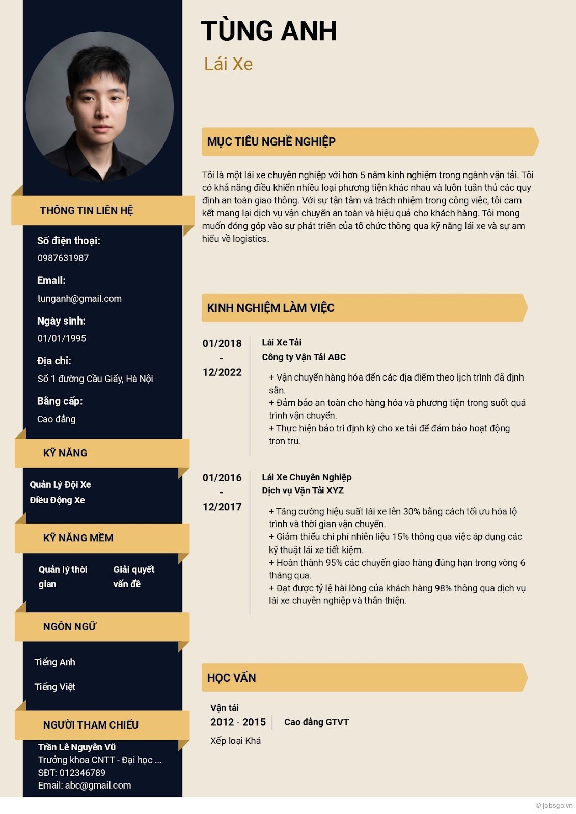 mẫu cv xin việc lái xe - image 4