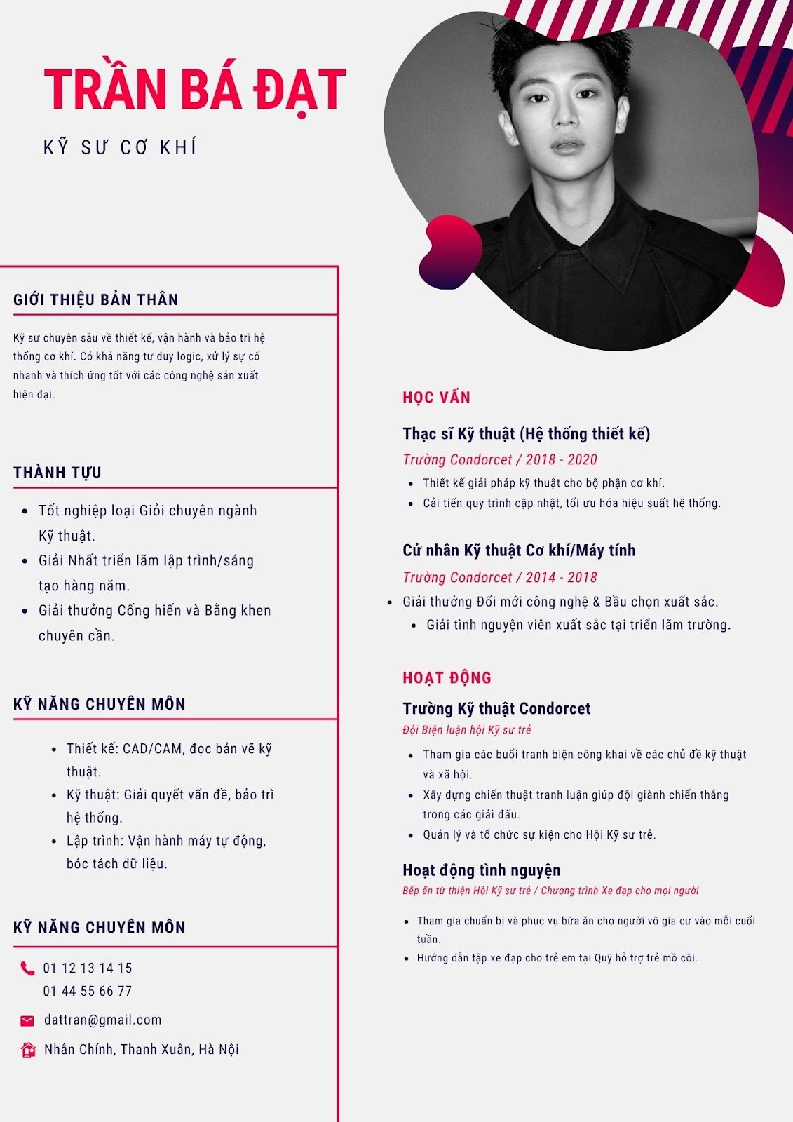 mẫu cv xin việc ngành ô tô - image 4