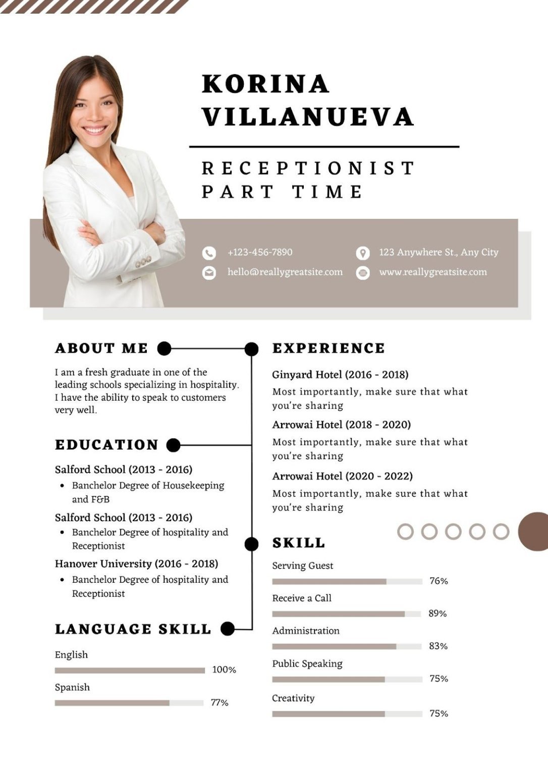 mẫu cv xin việc part time cho sinh viên - image 5