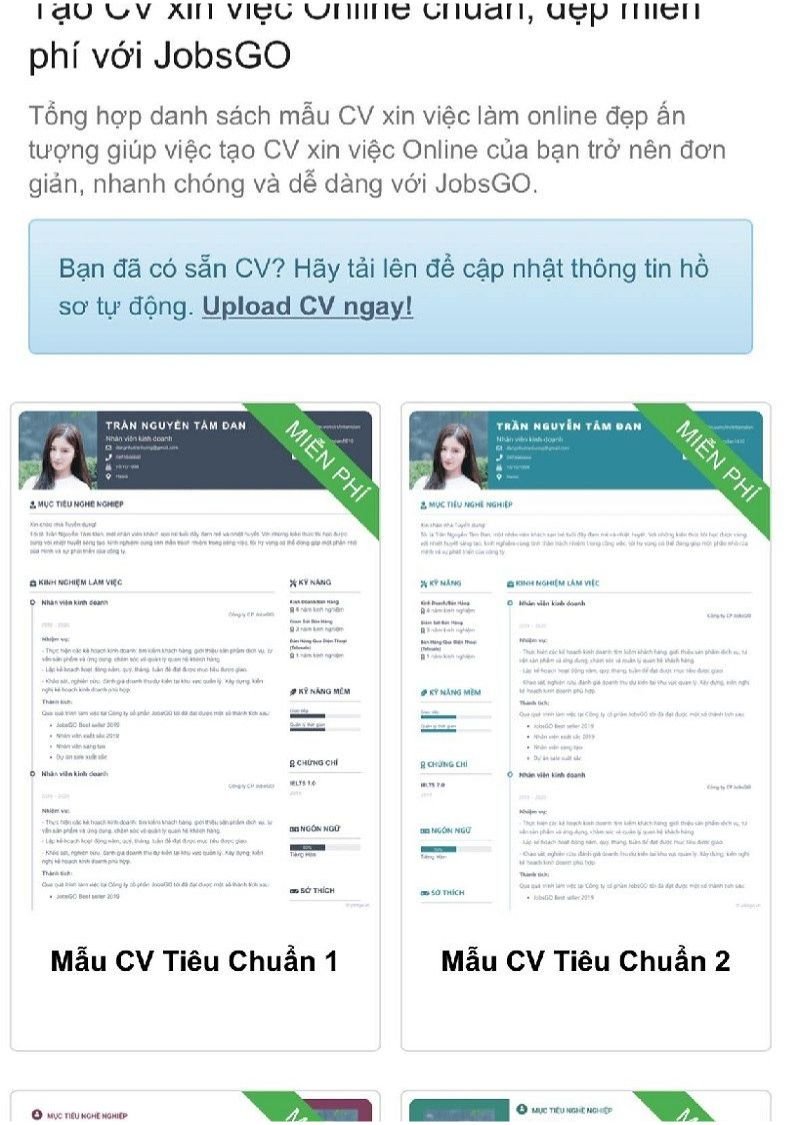 Tạo CV trên điện thoại - image 4