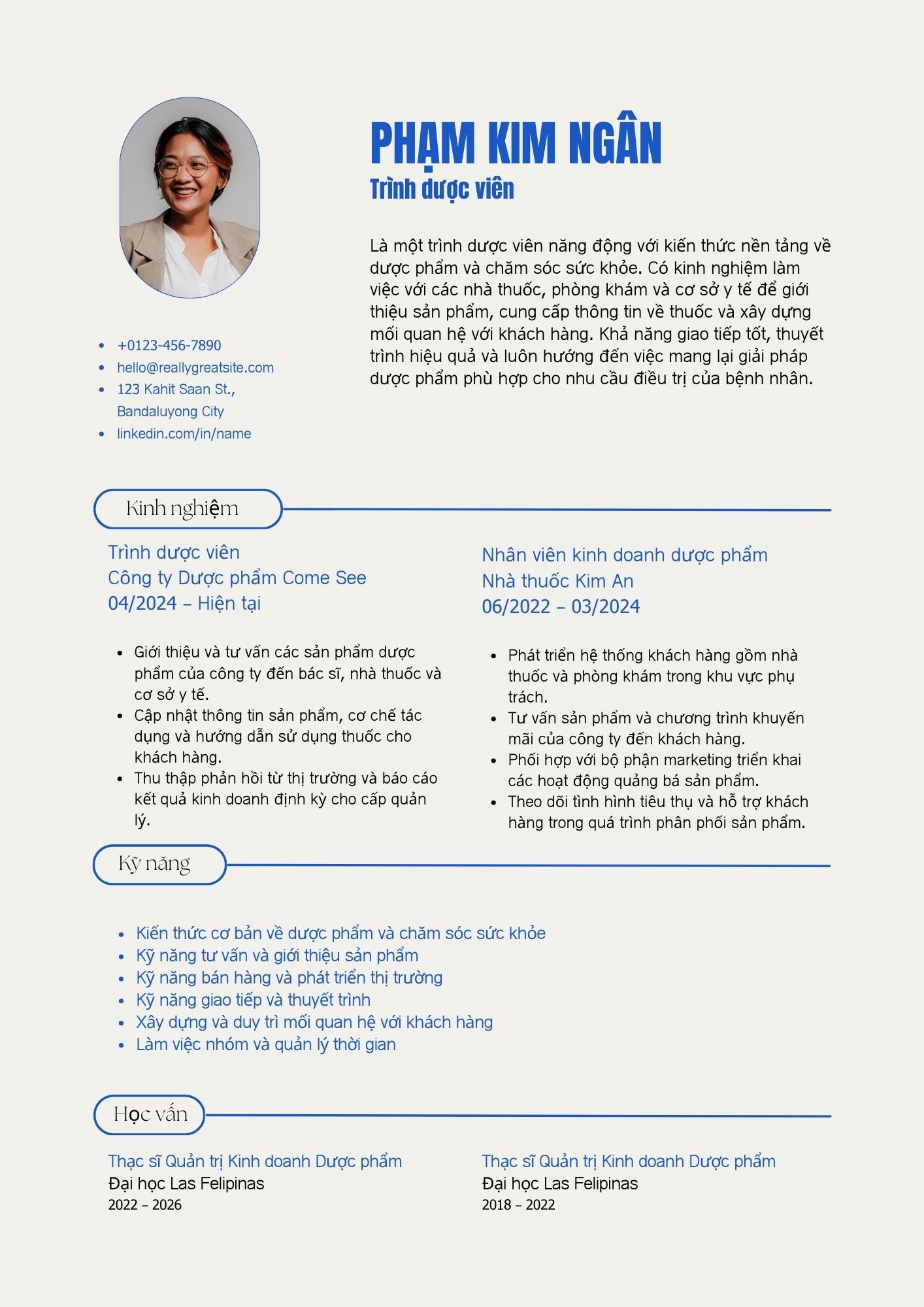 cv ngành dược - image 2