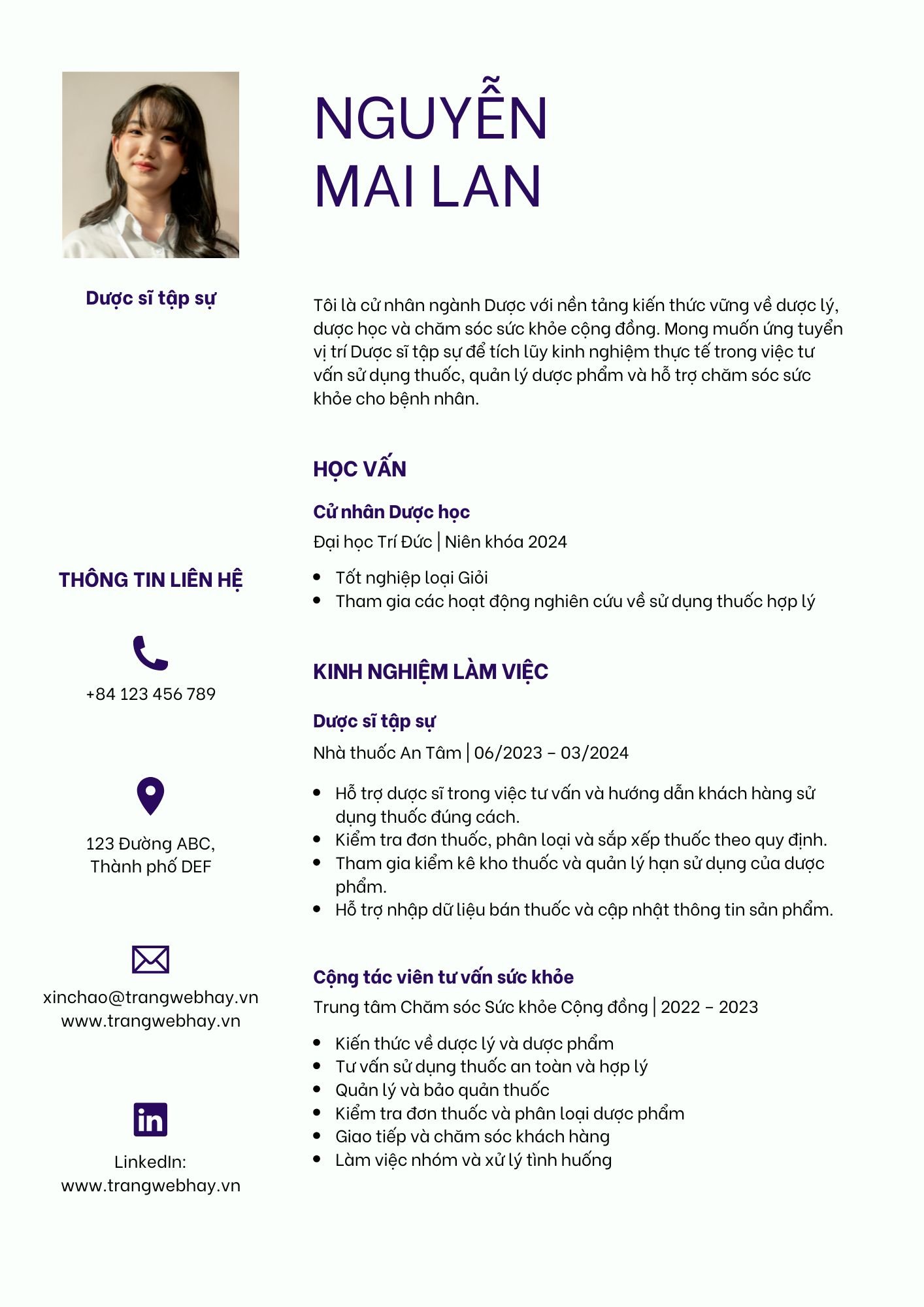 cv ngành dược - image 9