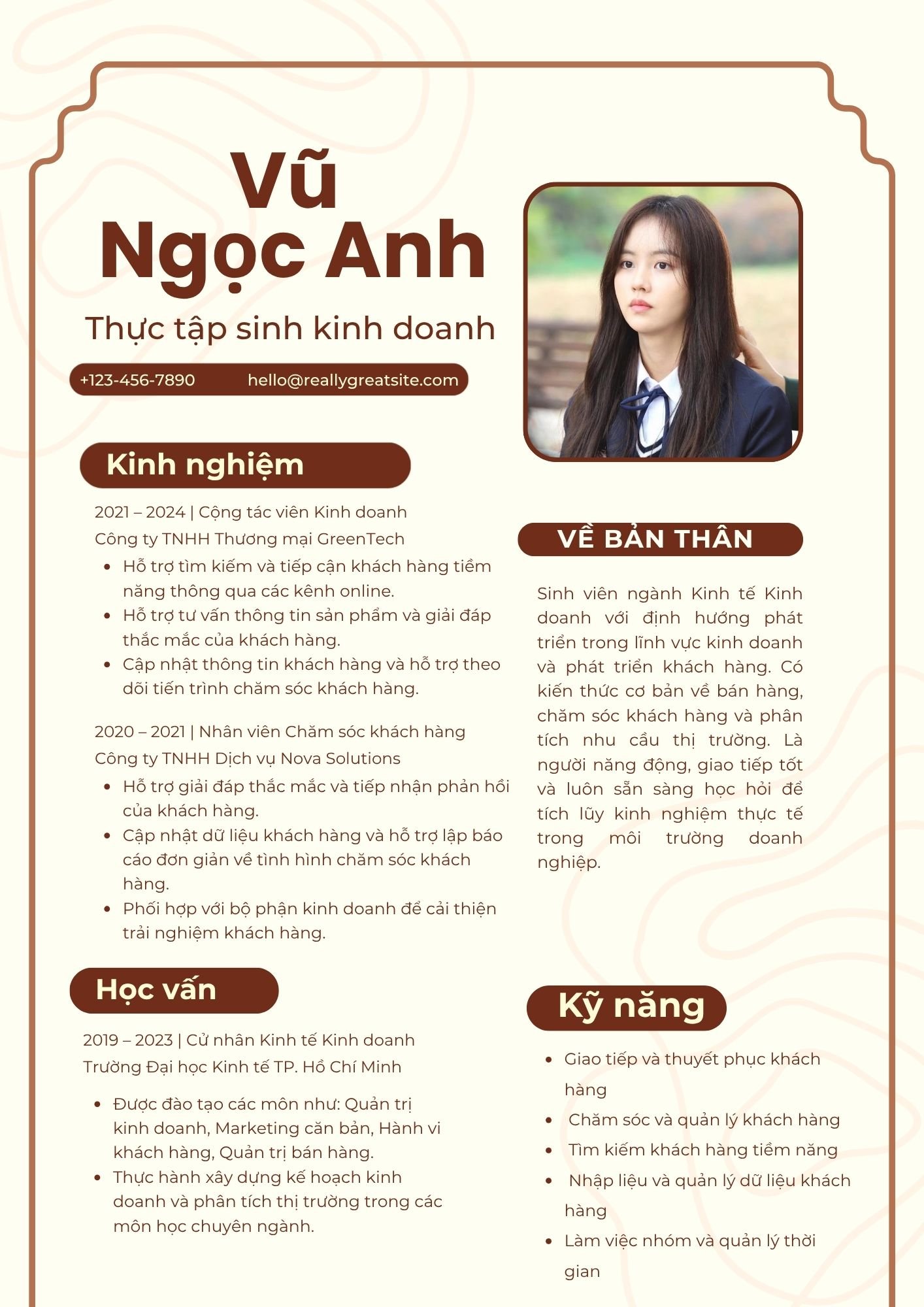CV ngành kinh tế - image 6