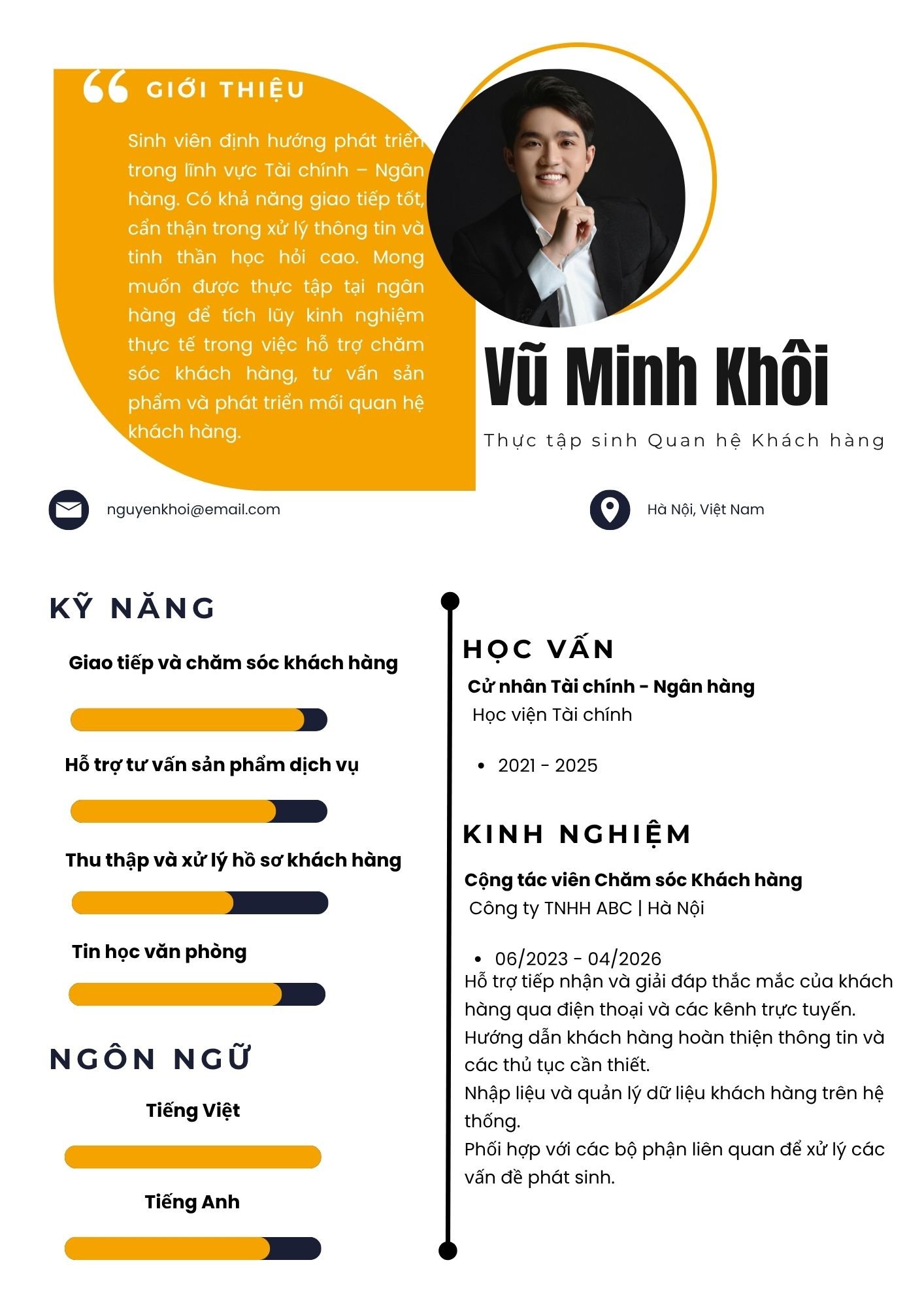 CV ngành kinh tế - image 8