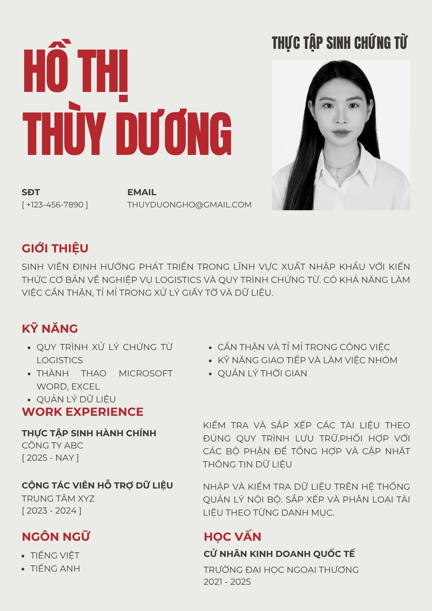 cv xuất nhập khẩu - image 2